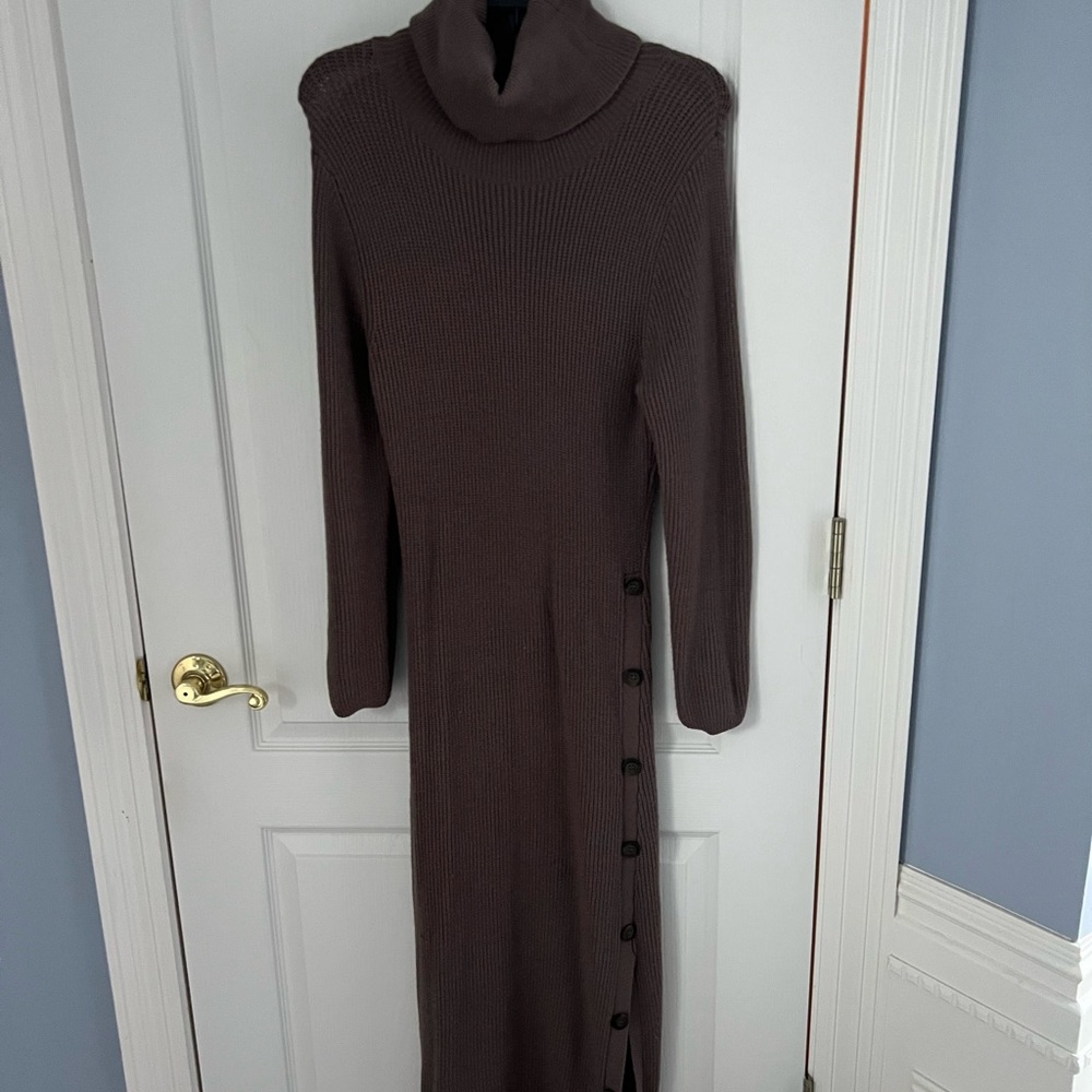 High neck tunic
